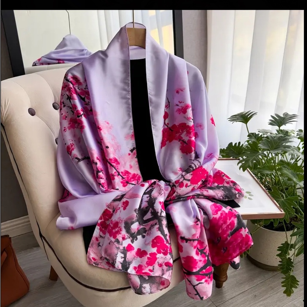 Floral scarf